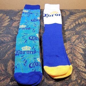 Corona Socks- Set of Two- One SIze